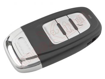 Generic Product - Remote control with 3 buttons 868 Mhz FSK 8T0959754K Keyless Smart Key for Audi A4 / A5